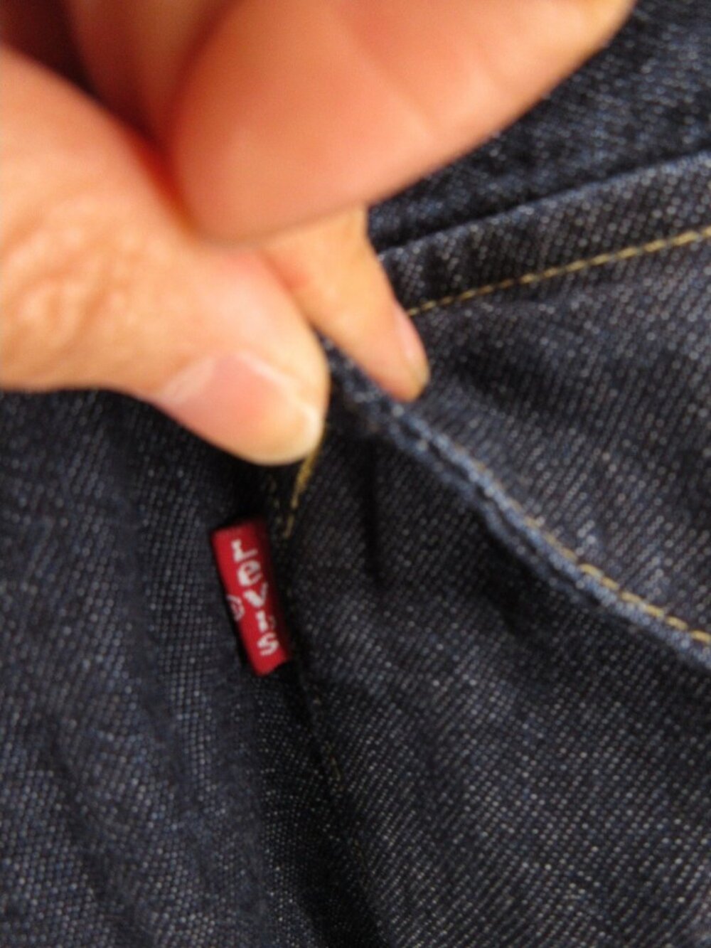 Levis Shirt XXXL Western Pearl Snap Red Tab Denim Cowboy Rodeo NEW - Picture 4 of 16